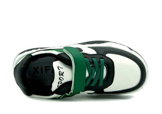 Кроссовки для мальчика Xifa Белый с зеленым (517-002 white-green (33 (20,5 см))