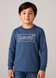 Лонгслив Levis для детей из органического хлопка с логотипом Синий (184 pvu blue (92 (2A))