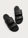 Шлепанцы в стиле Hermes Meideli Женские Черный 41 (26 см) Код: d009 black