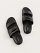 Шлепанцы в стиле Hermes Meideli Женские Черный 41 (26 см) Код: d009 black