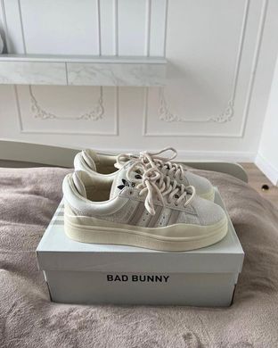 Кросівки жіночі Adidas Campus x Bad Bunny Кремовий (B1878 cream (36 (23,5 см))