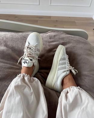 Кроссовки женские Adidas Campus x Bad Bunny Кремовый (B1878 cream (36 (23,5 см))