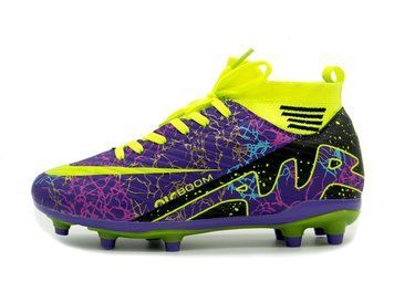 Бутси для дітей Laliga Фіолетовий із салатовим (KRA565 purple-green (39 (25,5 см))
