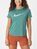 Женская футболка Nike Dri-FIT Swoosh Bicoastal Зеленый (2453463-15 green lav25 (S)