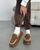 Утепленные лоферы женские ITTS Коричневый (5271-45 brown (36 (23 см))