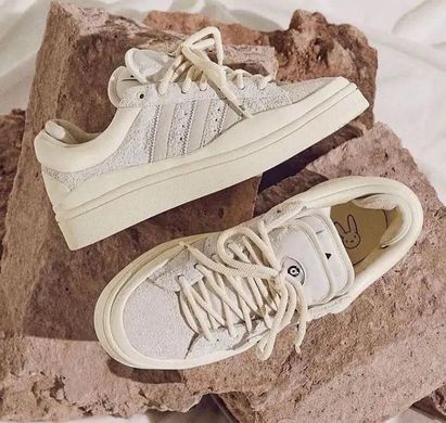 Кросівки жіночі Adidas Campus x Bad Bunny Кремовий (B1878 cream (36 (23,5 см))