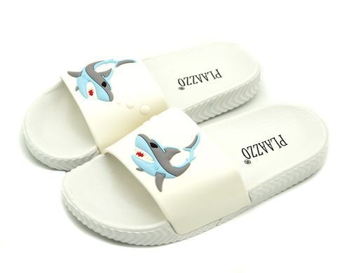 Шльопанці для дівчинки Plazzo Білий (Shark white (35 (22 см))