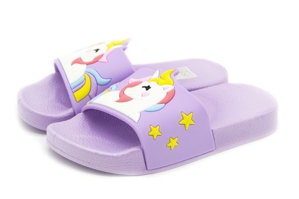 Шльопанці для дівчинки Plaazzo Фіолетовий (MD8663 purple (30 (17,5 см))