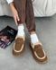 Утепленные лоферы женские ITTS Коричневый (5271-45 brown (36 (23 см))