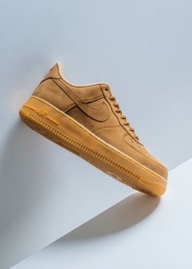 Кросівки Nike Air Force 1 Low Flax унісекс No brend Коричневий (cj9179-200 camel (36 (23 см))