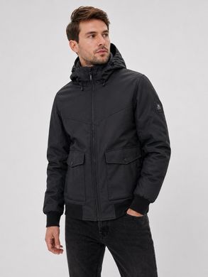 Демісезонна куртка Tom Tailor Чоловіча Чорний M (1006460 black)