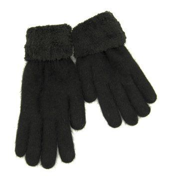 Перчатки женские RuBi Черный (2026 black (all size (длина 23 см)))