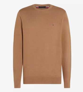 Джемпер Tommy Hilfiger Essentials Crew Knit мужские Коричневый (sn44 brown lav25 (M)