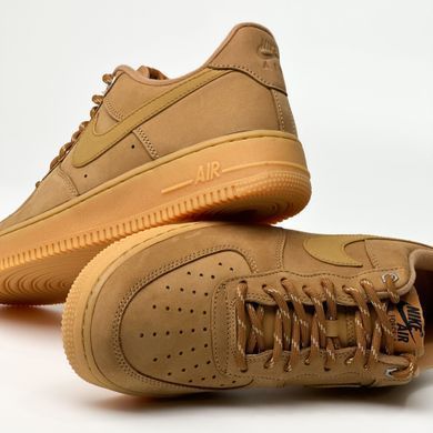 Кросівки Nike Air Force 1 Low Flax унісекс No brend Коричневий (cj9179-200 camel (36 (23 см))