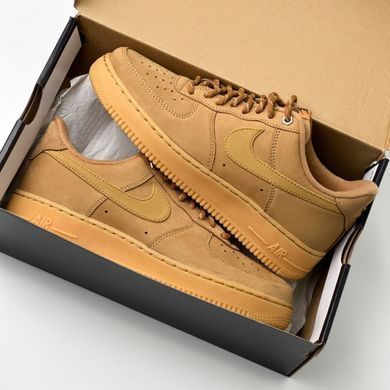 Кросівки Nike Air Force 1 Low Flax унісекс No brend Коричневий (cj9179-200 camel (36 (23 см))