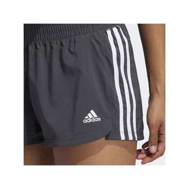 Шорти Adidas PACER TRAINING 3-STRIPES WOVEN HIGH-RISE жіночі Сірий (GM2950 grey LPP (XS (EUR 34))