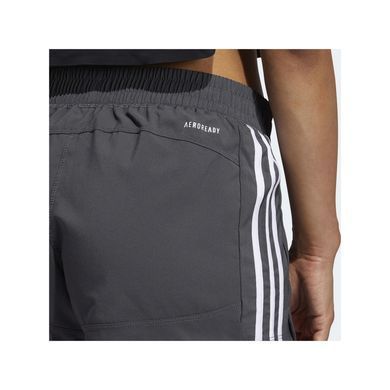 Шорти Adidas PACER TRAINING 3-STRIPES WOVEN HIGH-RISE жіночі Сірий (GM2950 grey LPP (XS (EUR 34))