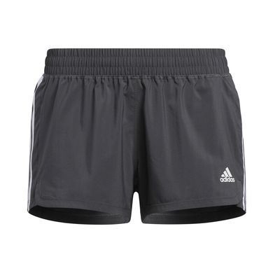 Шорти Adidas PACER TRAINING 3-STRIPES WOVEN HIGH-RISE жіночі Сірий (GM2950 grey LPP (XS (EUR 34))