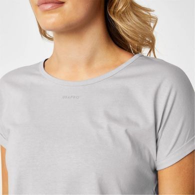 Футболка женская USA Pro Boyfriend Tee Grey Marl Серый (2343067-95 grey lav25 (XS (EUR 38))