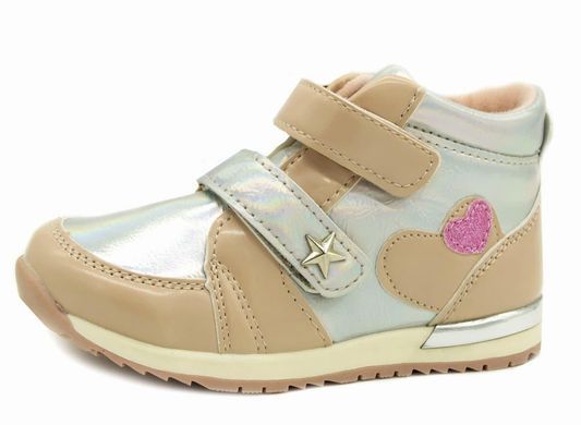 Черевики для дівчаток С.Луч Рожево-сріблястий (Q108-3 pink-silver (23 (14,5 см))