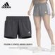 Шорти Adidas PACER TRAINING 3-STRIPES WOVEN HIGH-RISE жіночі Сірий (GM2950 grey LPP (XS (EUR 34))