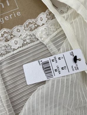 Майка з прозорого тюлю жіноча Intimissimi Білий (modp67209 white (M)