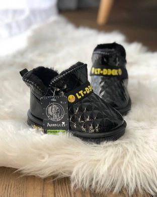 Уггі для хлопчиків Ashiguli Чорний (S211 black (20 (11,5 см))