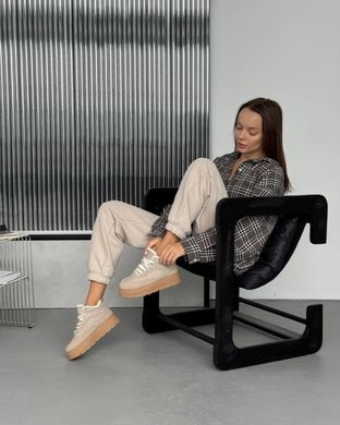 Зимові кросівки жіночі Bashili Бежевий (H9504 beige (36 (23,5 см))