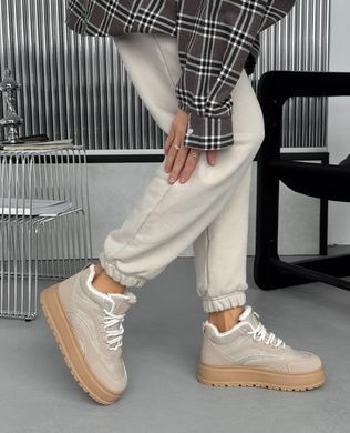 Зимові кросівки жіночі Bashili Бежевий (H9504 beige (36 (23,5 см))