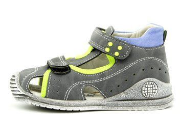 Сандалі для хлопчика BBT Kids Сіро-салатойвий (H1927-3 grey-green (27 (18 см))