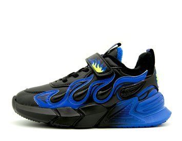 Кроссовки на флисе для мальчика Paliament Черно-синий (B030-15 black-blue (37 (22 см))