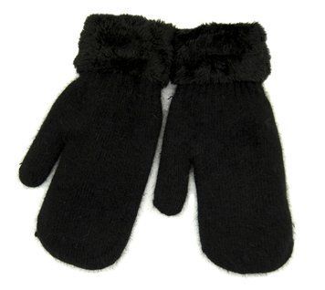 Варежки для женщин RuBi Чорний (2024 black (all size (довжина 23 см))