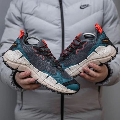 Кросівки Reebok Zig Kinetica 2 Edge Black Midnight Pine чоловічі No brend Сіро-синій (h00115 grey-blue (41 (26,5 см))