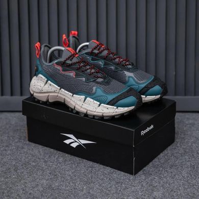 Кросівки Reebok Zig Kinetica 2 Edge Black Midnight Pine чоловічі No brend Сіро-синій (h00115 grey-blue (41 (26,5 см))