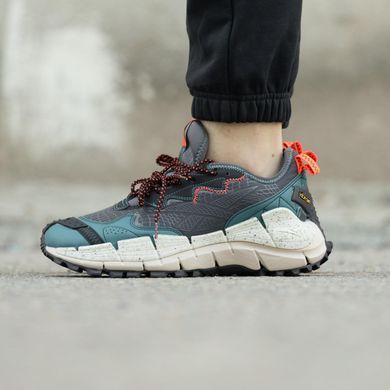 Кросівки Reebok Zig Kinetica 2 Edge Black Midnight Pine чоловічі No brend Сіро-синій (h00115 grey-blue (41 (26,5 см))