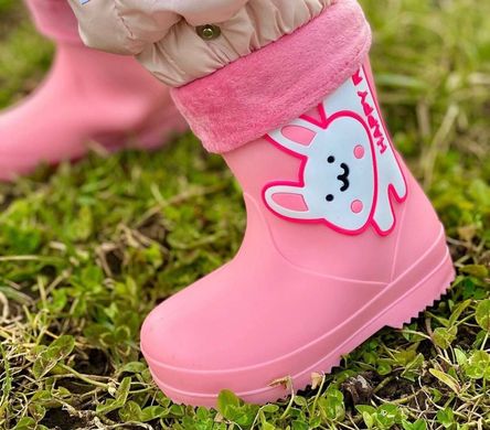 Резиновые сапоги для девочки BBT Kids Розовый (M5178 pink (24-140 мм)