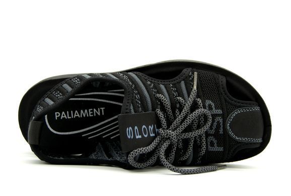Сандали подростковые, для мальчика Paliament Черный (D639 black (36 (23 см))