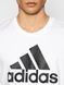 Базова футболка чоловіча Adidas Білий (Adidas QT Tee GK9121 white XS)