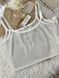Майка з прозорого тюлю жіноча Intimissimi Білий (modp67209 white (M)