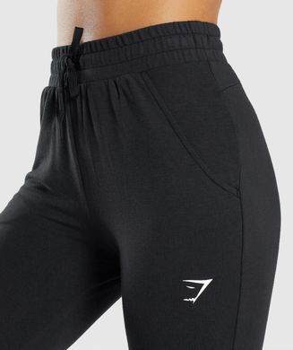 Спортивные штаны женский Gymshark Черный (GLBT5699-BK black (S (36))