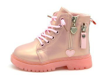 Демісезонні черевики для дівчинки BBT Kids Рожевий (R620 pink (31 (18,5 см))