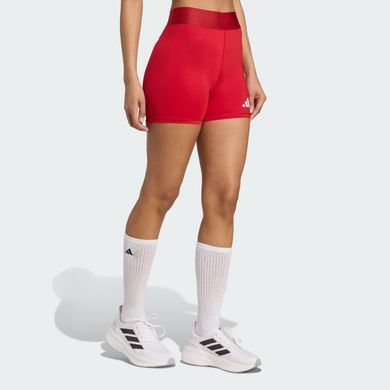 Шорти Adidas TECHFIT Aeroready Climacool жіночі Червоний (FK0991 red LPP (S (EUR 36))