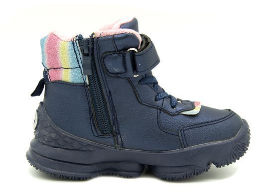 Черевики для дівчаток Alemy Kids Темно-синій (HYL2831C d-blue (32 (20 см))
