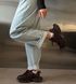 Кроссовки в стиле Balenciaga кожаные Женские Hoseily Коричневый 41 (26 см) Код: F7299 brown
