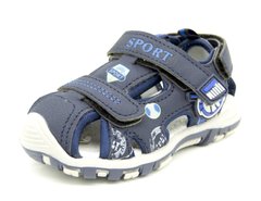Сандалі для хлопчиків Ok shoes Синій (116-2 blue (22 (13 см))