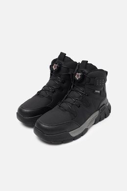 Черевики з крутилкою BOA для хлопчика Kimboo Чорний (p24170 black (32 (21 см))