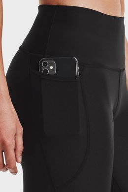 Жіночі чорні тайтси легінси Under Armour Hi Ankle Leg Чорний (UA 1365335 black lav25 (M)