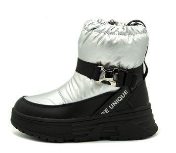 Дутики для дівчинки Kimboo Сріблястий (FG2310 silver (38 (24 см))