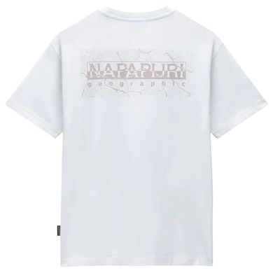 Футболка Napapijri S-Albula Чоловіча Біла (Napa Albula white lav25 (S)