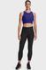 Жіночі чорні тайтси легінси Under Armour Hi Ankle Leg Чорний (UA 1365335 black lav25 (M)